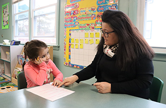 Kids teaching each other